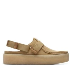 Clarks WallaCup Strap Maple Suede