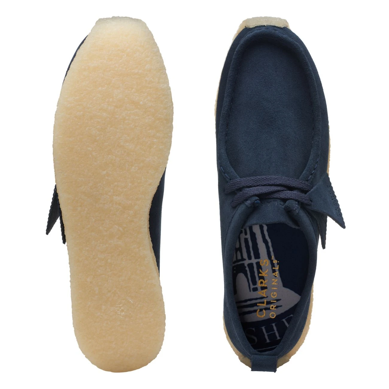 Clarks 8th St Rossendale Dark Navy - Image 7