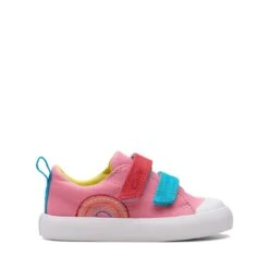 Clarks Foxing Tor Lo Toddler Pink