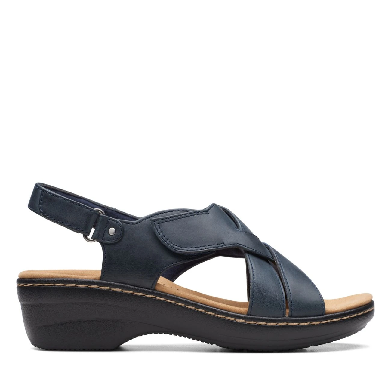 Clarks Merliah Echo Navy Leather