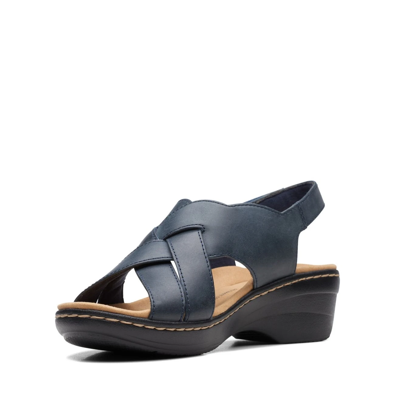 Clarks Merliah Echo Navy Leather - Image 4