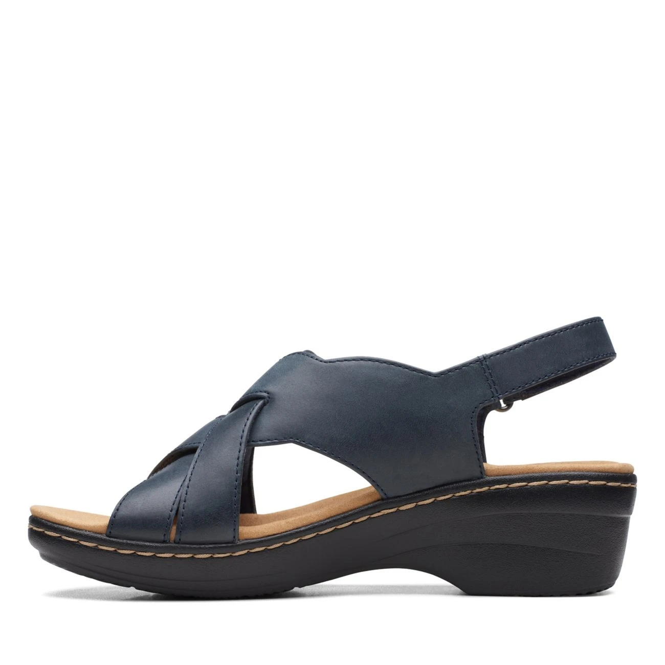 Clarks Merliah Echo Navy Leather - Image 5