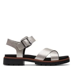 Clarks Orinoco Strap Silver Metallic